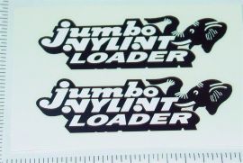 Pair Nylint Jumbo Loader Sticker Set