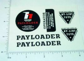 Nylint Hough Payloader Const Vehicle Stickers