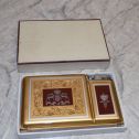 Vintage Pearl Brand Plastic Cigarette Case w/Built In Lighter IN BOX Main Image