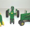 Vintage Ertl John Deere Tractor Lot 1/43 Scale 7 tractors/1 implement-fair Alternate View 8