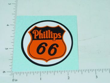 2" Phillips 66 Badge Sticker Main Image