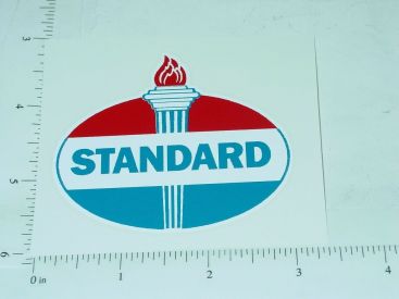 3" Standard Oval Sticker Main Image