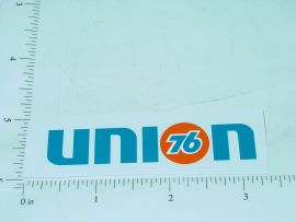 3" Wide Union 76 Sticker