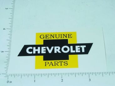 3" Wide Chevrolet Parts Sticker Main Image