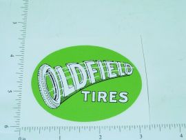 3" Wide Oldfield Tires Sticker