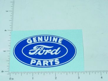 3" Wide Ford Parts Sticker Main Image