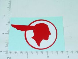 2.5" Wide Pontiac Head Sticker