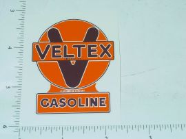 2" Wide Veltex Gasoline Sticker