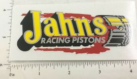 4" Wide Jahn's Pistons Sticker