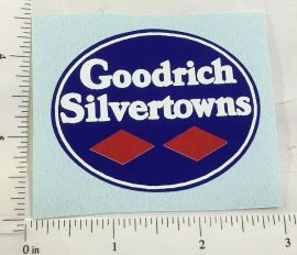 2.5" Wide Goodrich Silvertowns Sticker