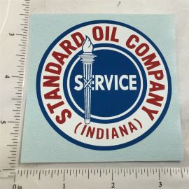 3" Diameter Standard Oil of Indiana Sticker
