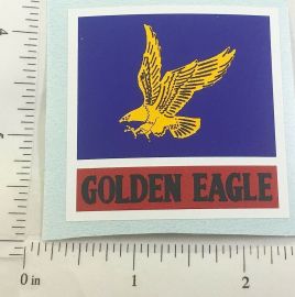 2" Golden Eagle Gasoline Sticker