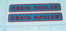 Pair Buckeye Grain Hauler Semi Trailer Stickers