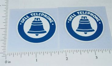 Pair Buddy L Bell Telephone Truck Sticker Set Main Image