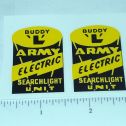 Pair Buddy L Army Searchlight Truck Stickers Main Image