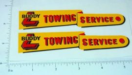 Pair Buddy L Towing Wrecker Sticker Set