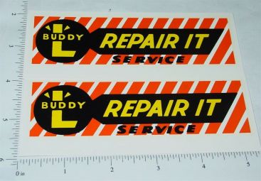 Pair Buddy L Repair It Wrecker Style 2 Stickers Main Image