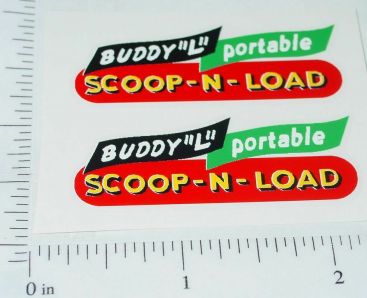 Pair Buddy L Portable Scoop & Load Conveyer Stickers Main Image