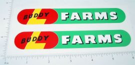 Pair Buddy L Farms Ride On Horse/Wagon Stickers