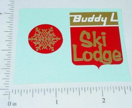 Buddy L Volkswagon Bus Ski Van Sticker Set