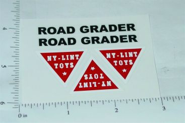 Nylint Road Grader Vehicle Sticker Set Main Image