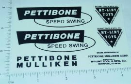 Nylint Pettibone Speed Swing Vehicle Stickers