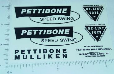 Nylint Pettibone Speed Swing Vehicle Stickers Main Image