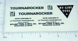 Nylint Tournarocker Construction Toy Stickers