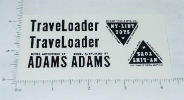 Nylint Adams Traveloader Const Toy Sticker Set Main Image