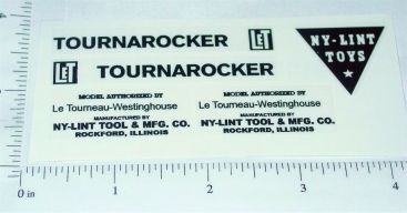 Nylint Tournarocker Construction Toy Stickers Main Image