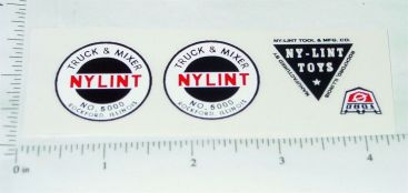 Nylint Truck & Mixer Replacement Sticker Set Main Image