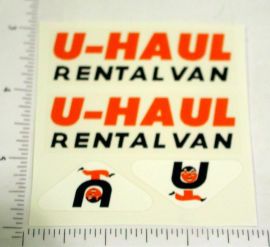 Nylint U-Haul Rental Van Replacement Sticker Set