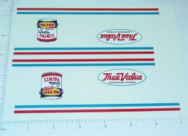 Nylint True Value Hardware Tru Test Paints Truck Sticker Pair