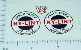 Nylint 5600 Ranch Truck Replacement Sticker Set