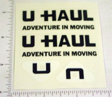 Nylint U-Haul Rental Van Replacement Stickers Main Image