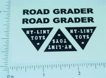 Nylint Road Grader Construction Toy Stickers Main Image