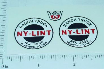 Nylint #4500 Ranch Truck Replacement Sticker Set Main Image