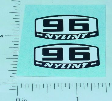 Pair Nylint Racing Car Replacement Stickers Main Image