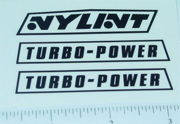 Nylint Turbo Power Roller Sticker Set Main Image