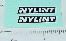 Pair Nylint Later Style Logo Door Stickers