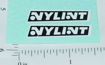 Pair Nylint Later Style Logo Door Stickers Main Image