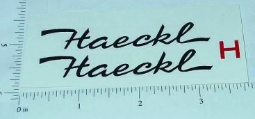 Ralstoy Haeckl Motor Freight Semi Sticker Set Main Image