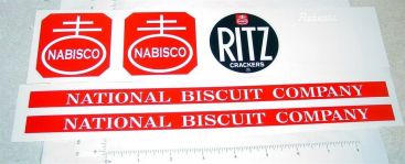 Roberts Nabisco Ritz Crackers Van Sticker Set Main Image