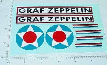 Steelcraft Graf Zeppelin Replacement Stickers Main Image