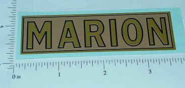 Steelcraft Marion Shovel Replacement Sticker Main Image