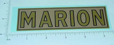 Steelcraft Marion Shovel Large Sticker Main Image