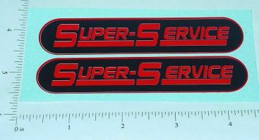 Pair Steelcraft Super Service Wrecker Truck Stickers Main Image