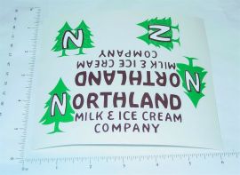 Steelcraft Northland Dairy Box Van Sticker Set