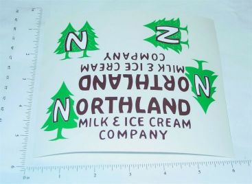 Steelcraft Northland Dairy Box Van Sticker Set Main Image