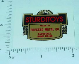 Sturditoys Floor Plate Replacement Sticker